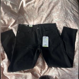 Men’s black Levi’s 512 slim taper stretch nwt 36x32